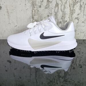 MSRP $155 Nike Victory Pro 4 Golf Shoes Size 8 Wide White Grey